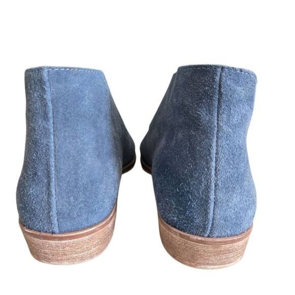 Free People Mont Blanc Blue Suede Sandals Size 381/2 US 8 - Picture 8 of 15